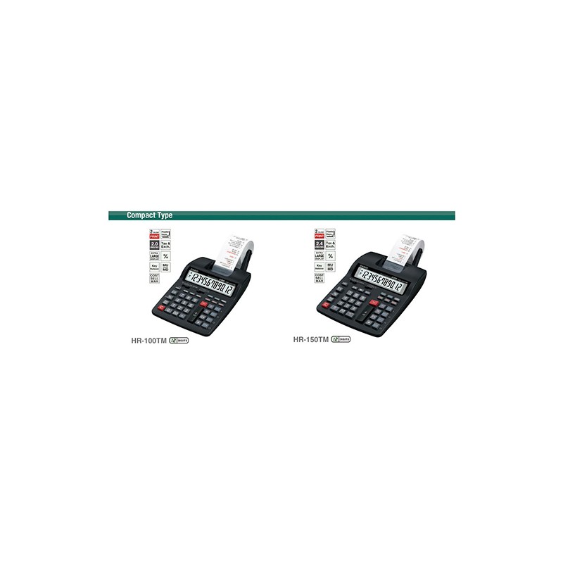 CASIO HR150TM PLUS Santich & Cia. S.A. Impresoras y controladores